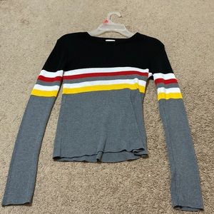 Beautiful multicolor knit sweater, size small